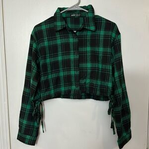 Cropped flannel 🌲